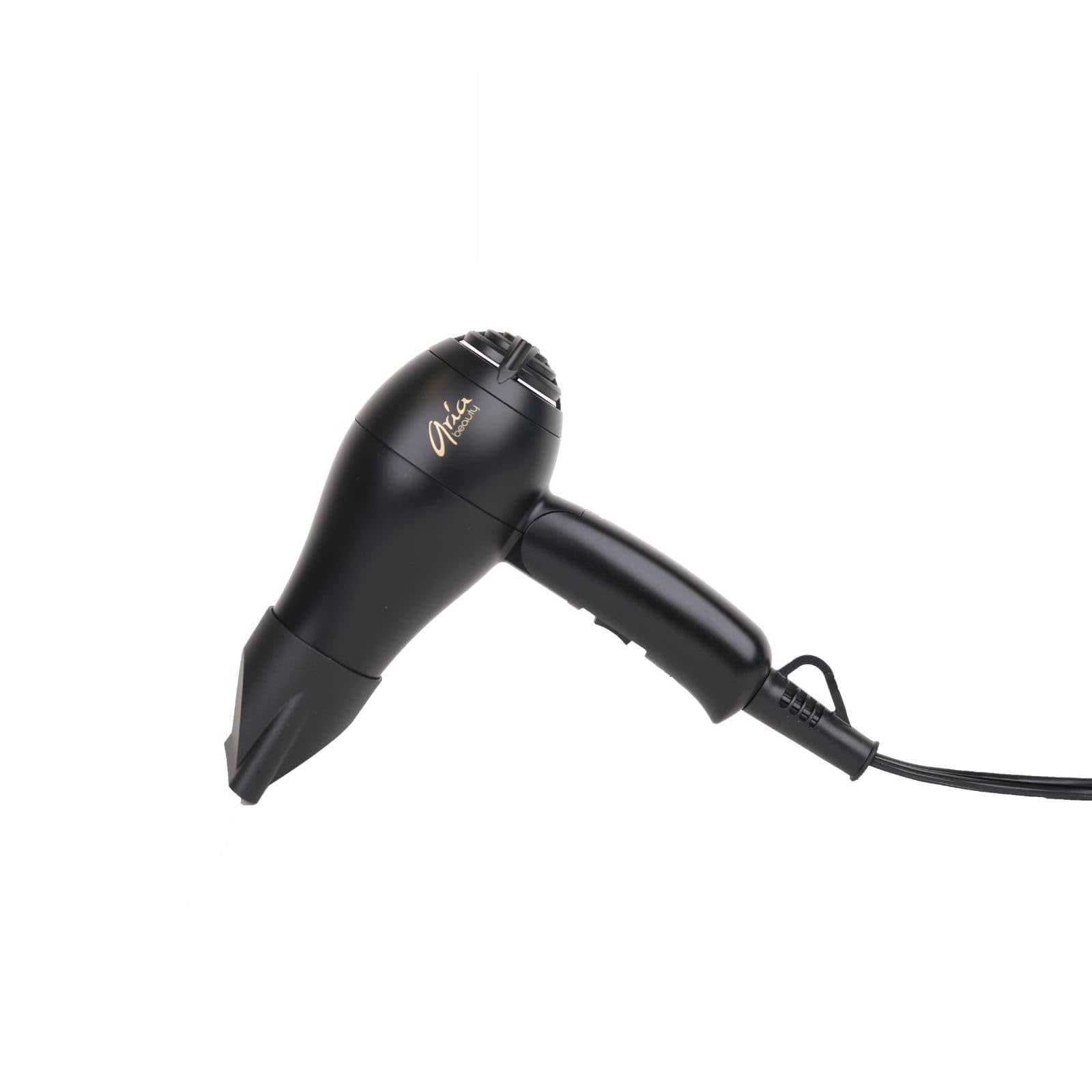 Aria Beauty - Mini sechoir pliable noir 1200W
