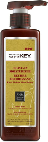 Saryna Key - Damage Repair - Crème de karité nourrissante cheveux secs et abîmés 500ml