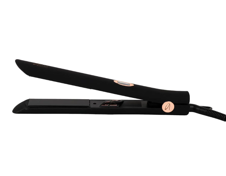 Aria Beauty - Black 1-inch Ultra-sleek Digital Flat Iron