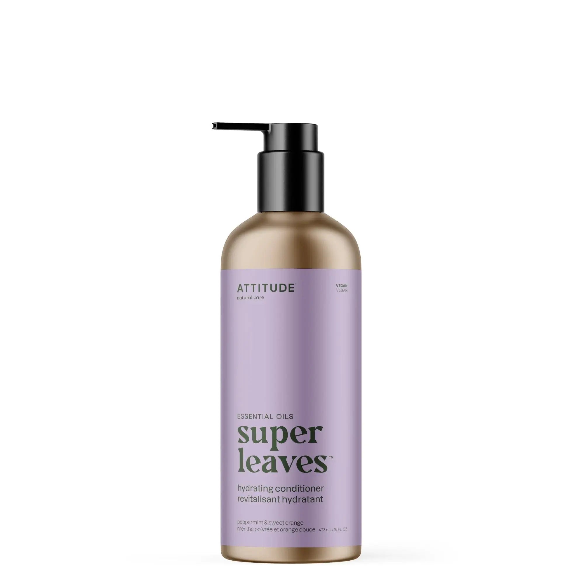 Attitude - Super leaves - Moisturizing conditioner - Peppermint & sweet orange 473ml