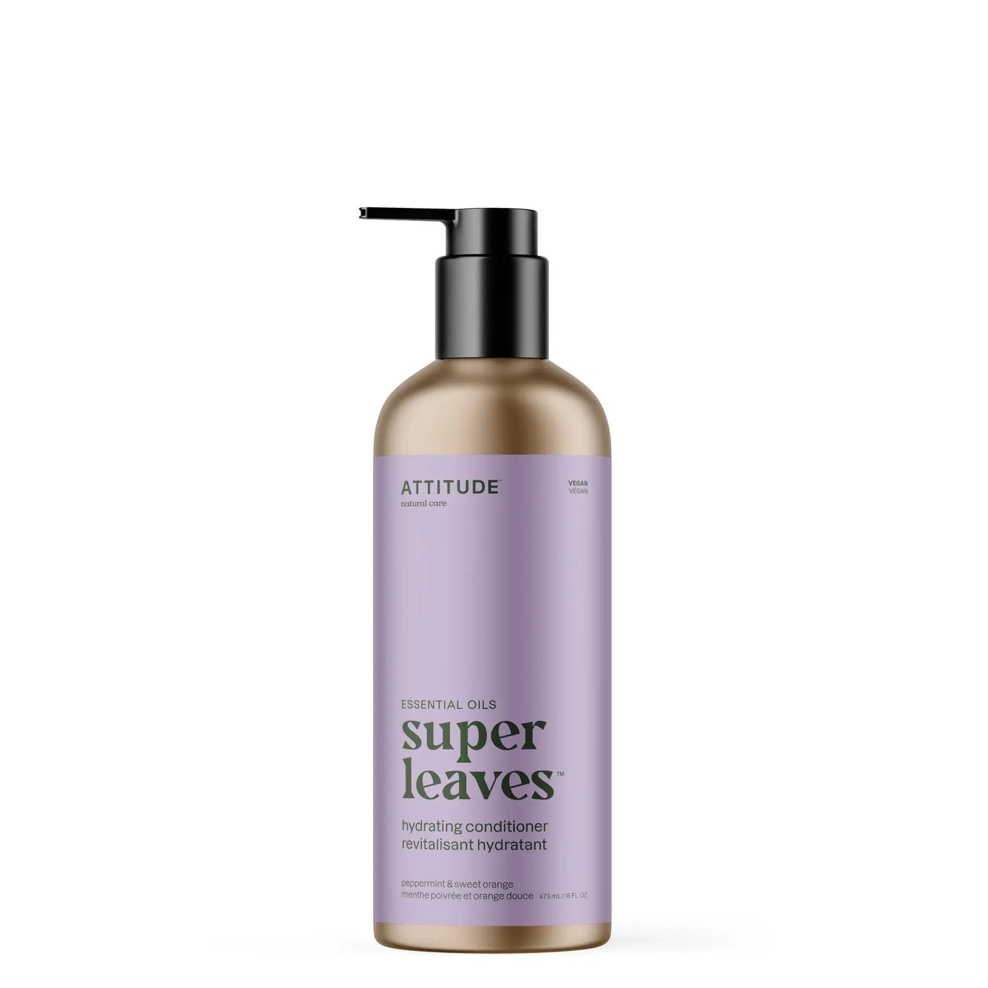 Attitude - Super leaves - Moisturizing conditioner - Peppermint & sweet orange 473ml