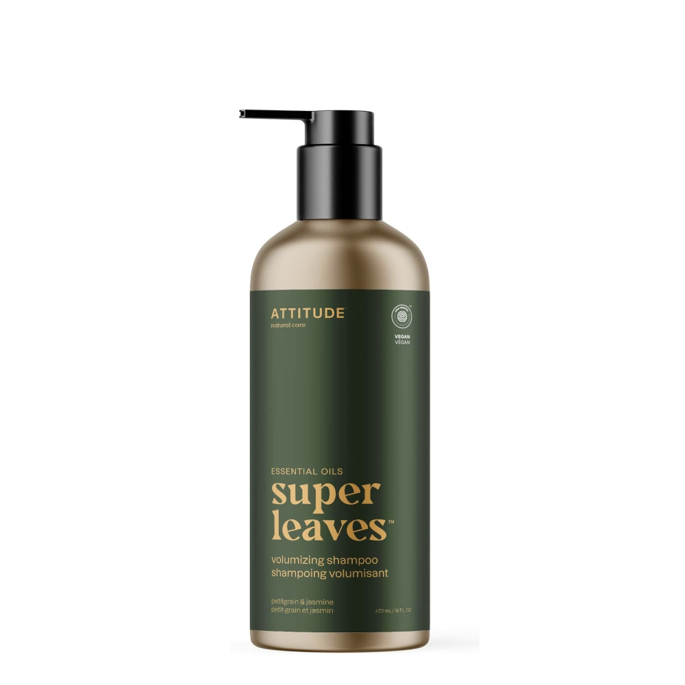 Attitude - Super leaves - Shampoing volumisant - Petit-grain et jasmin 473ml
