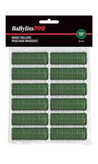 BabylissPro - Green Velcro Rollers 20mm