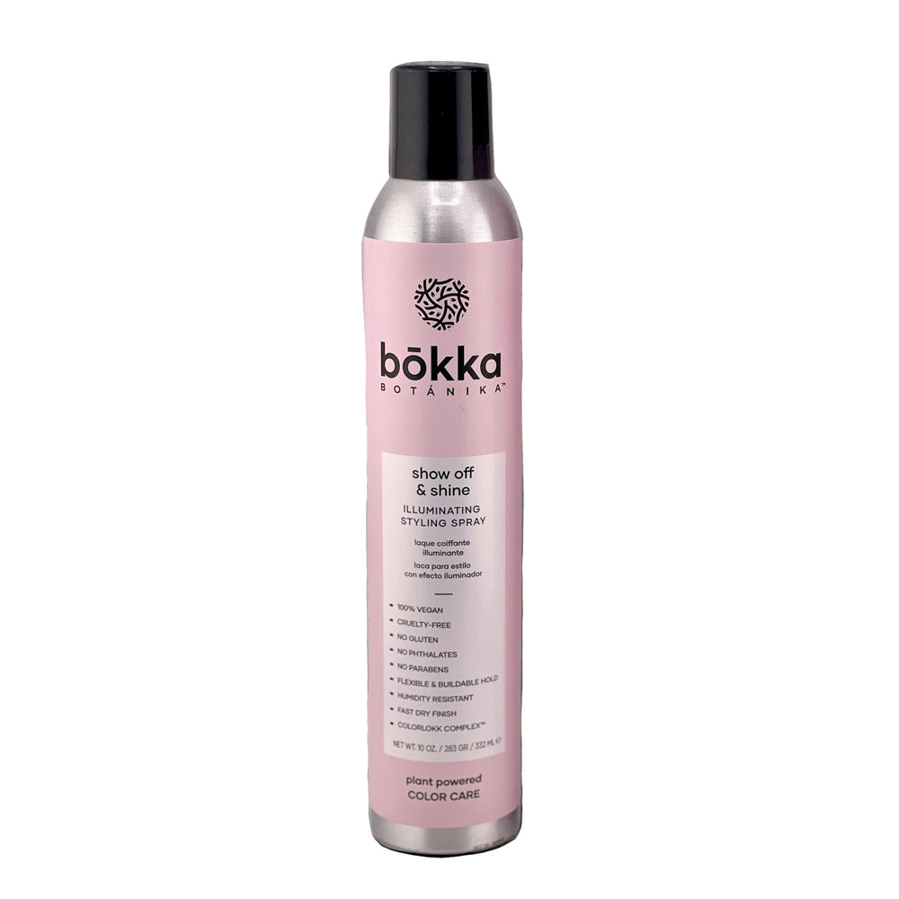 Bokka - Show off & shine - Flexible hold hairspray 332ml