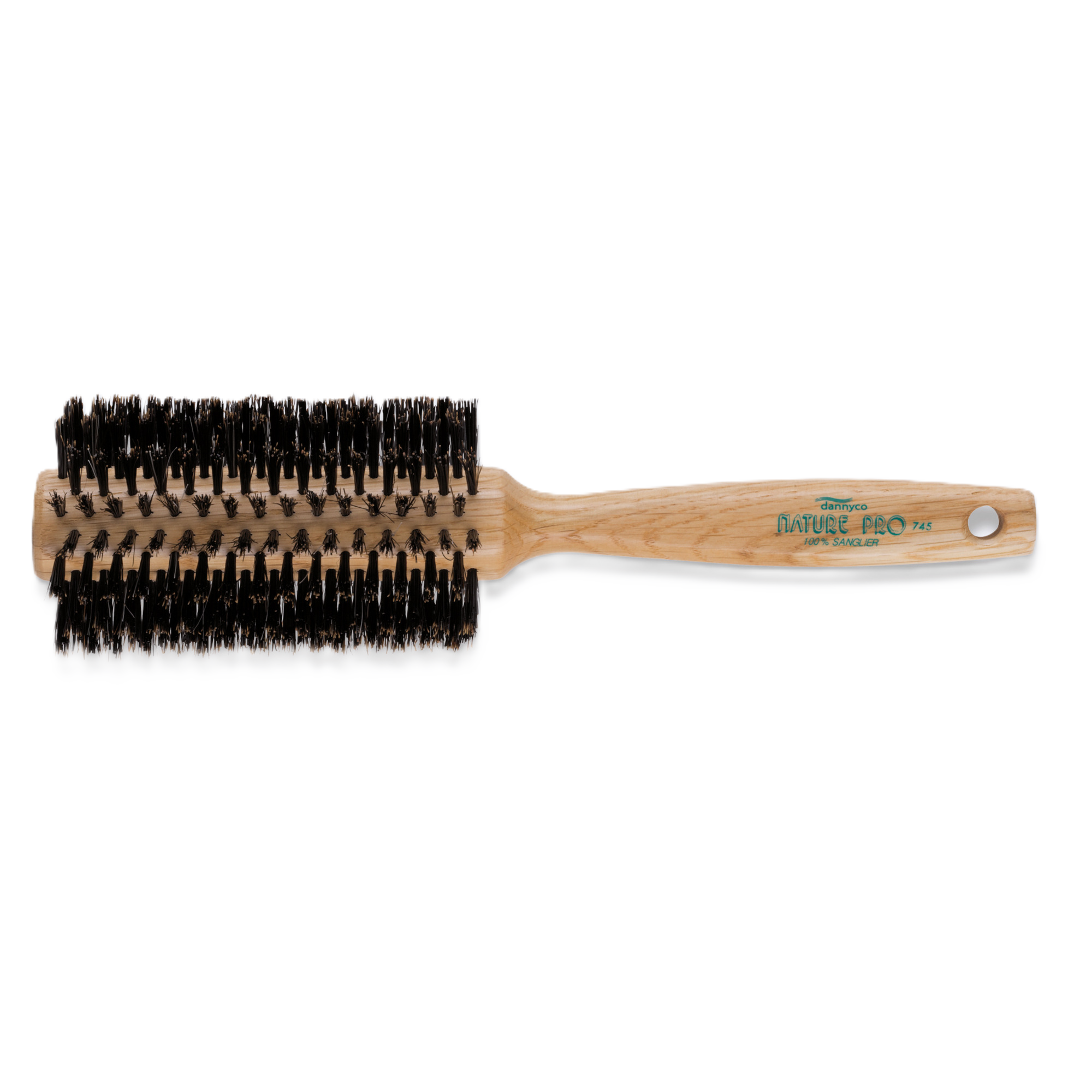 Dannyco - Brosse en bois à poils de sanglier 745C (TGrand)