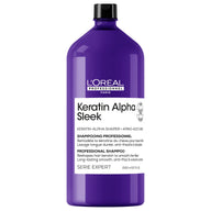 L'Oréal Professionnel - Keratin alpha sleek - Shampooing 1500ml