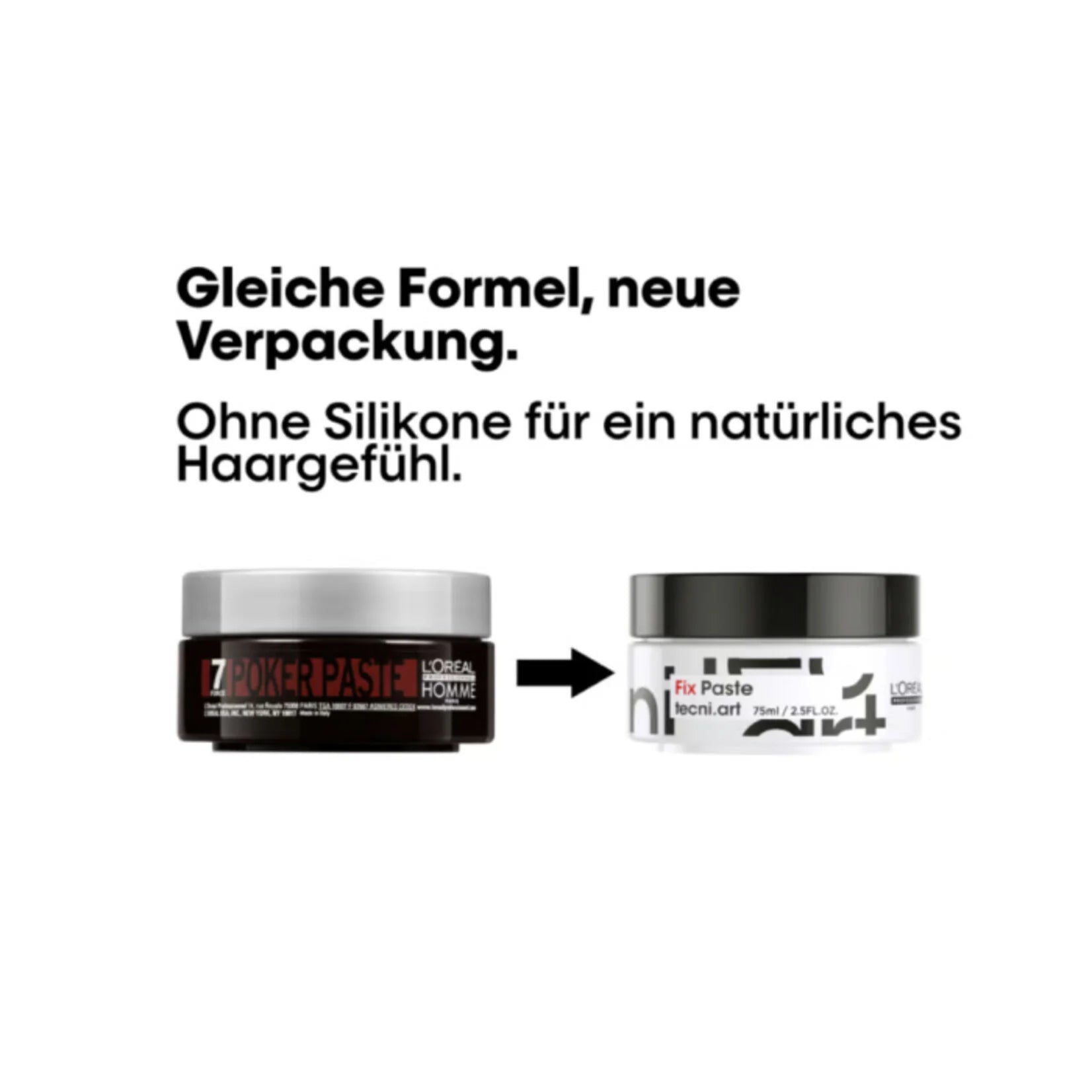 L'Oréal Professionnel - Fix Paste  - Pâte fixation et tenue extrêmes fini mat 75ml