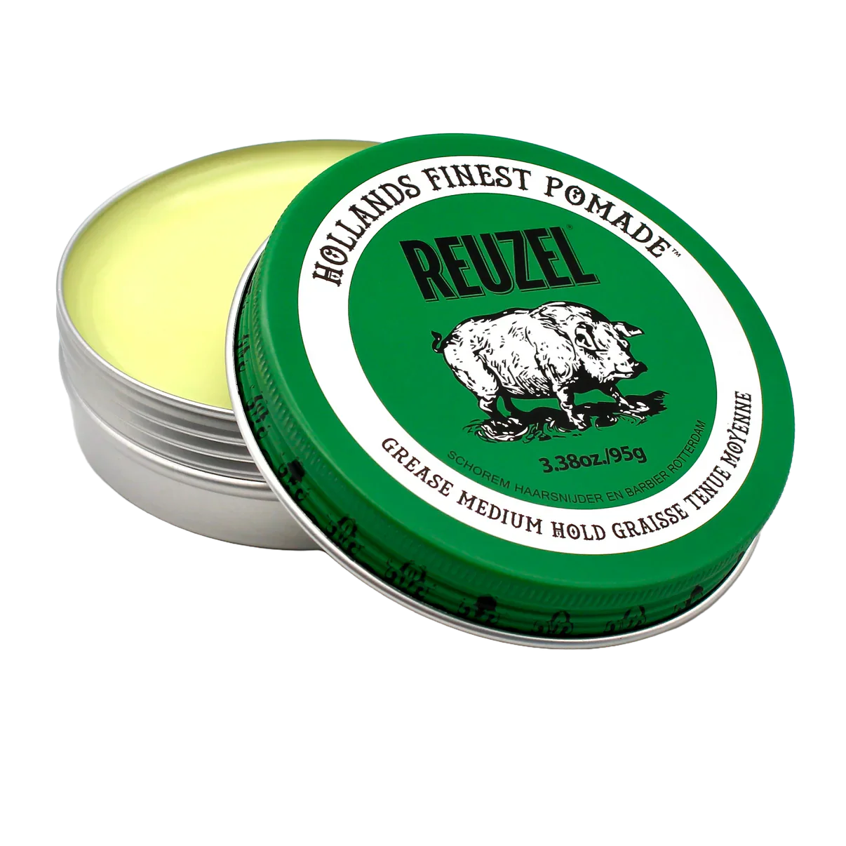 Reuzel - Pommade verte tenue moyenne 3.38oz