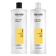 Nioxin - System 1 - Shampoo and Conditioner Duo Liter Size