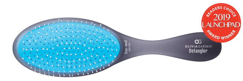 Olivia Garden - Detangler - Brosse pour cheveux fins à moyens - Noir