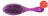 Olivia Garden - Detangler - Brosse pour cheveux moyens à épais - Mauve
