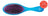 Olivia Garden - Detangler - Brosse pour cheveux moyens à épais - Bleu