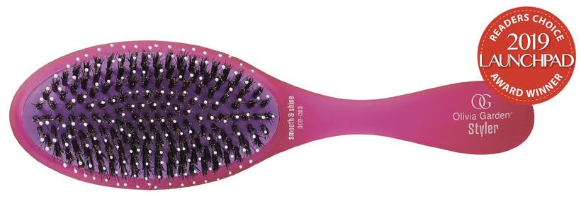 Olivia Garden - Detangler - Brosse pour cheveux moyens à épais - Rose