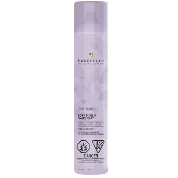 Pureology - Style & protect - Soft finish - Fixatif tenue souple pour cheveux colorés 312g