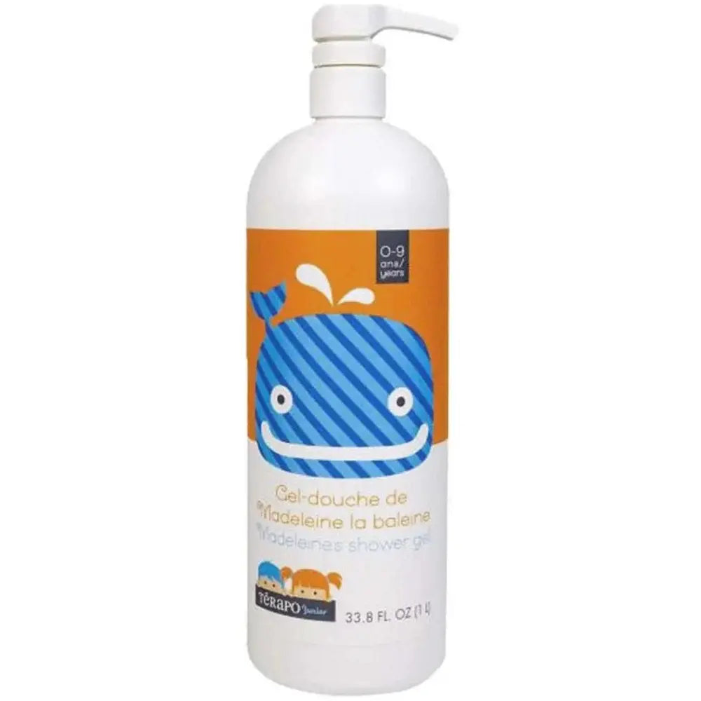 Térapo Junior - Madeleine la baleine - Gel douche pour enfant 1L