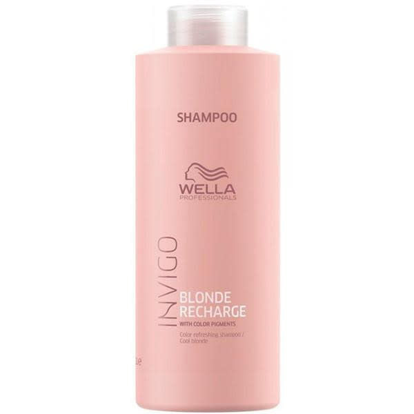 Wella - INVIGO - Blonde Recharge - Cool Blonde Color Refreshing Shampoo 1L