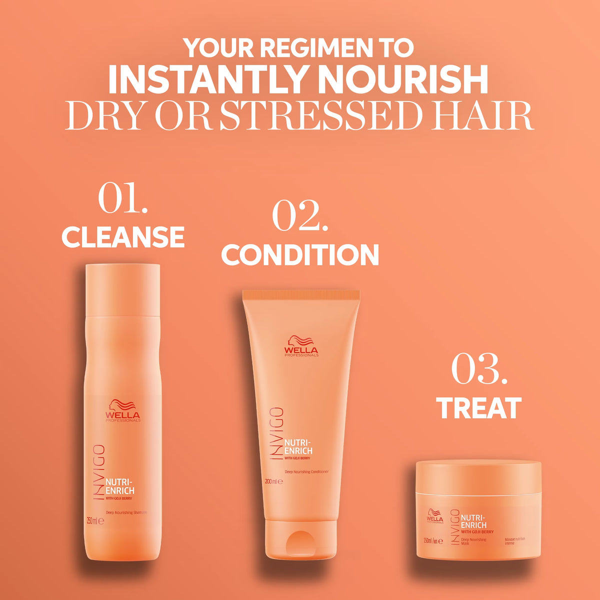 Wella - INVIGO - Nutri enrich - Ensemble cadeau