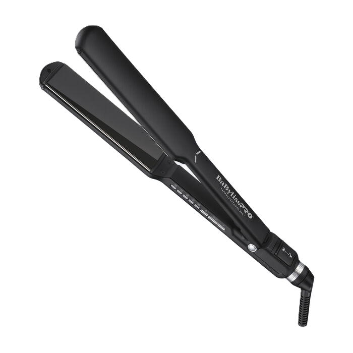 BabylissPro - Fer plat Nano Titanium - Longue plaque ultra mince 1''1/2 noir