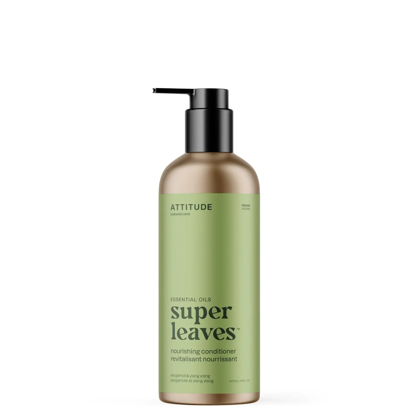 Attitude - Super Leaves - Nourishing Conditioner - Bergamot & Ylang Ylang 473ml