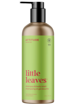 Attitude -  Shampooing et gel douche  - Coco et melon  473ml