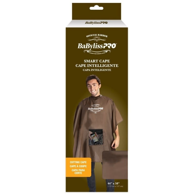 BabylissPro - Cutting Cape with Window and Barber Logo