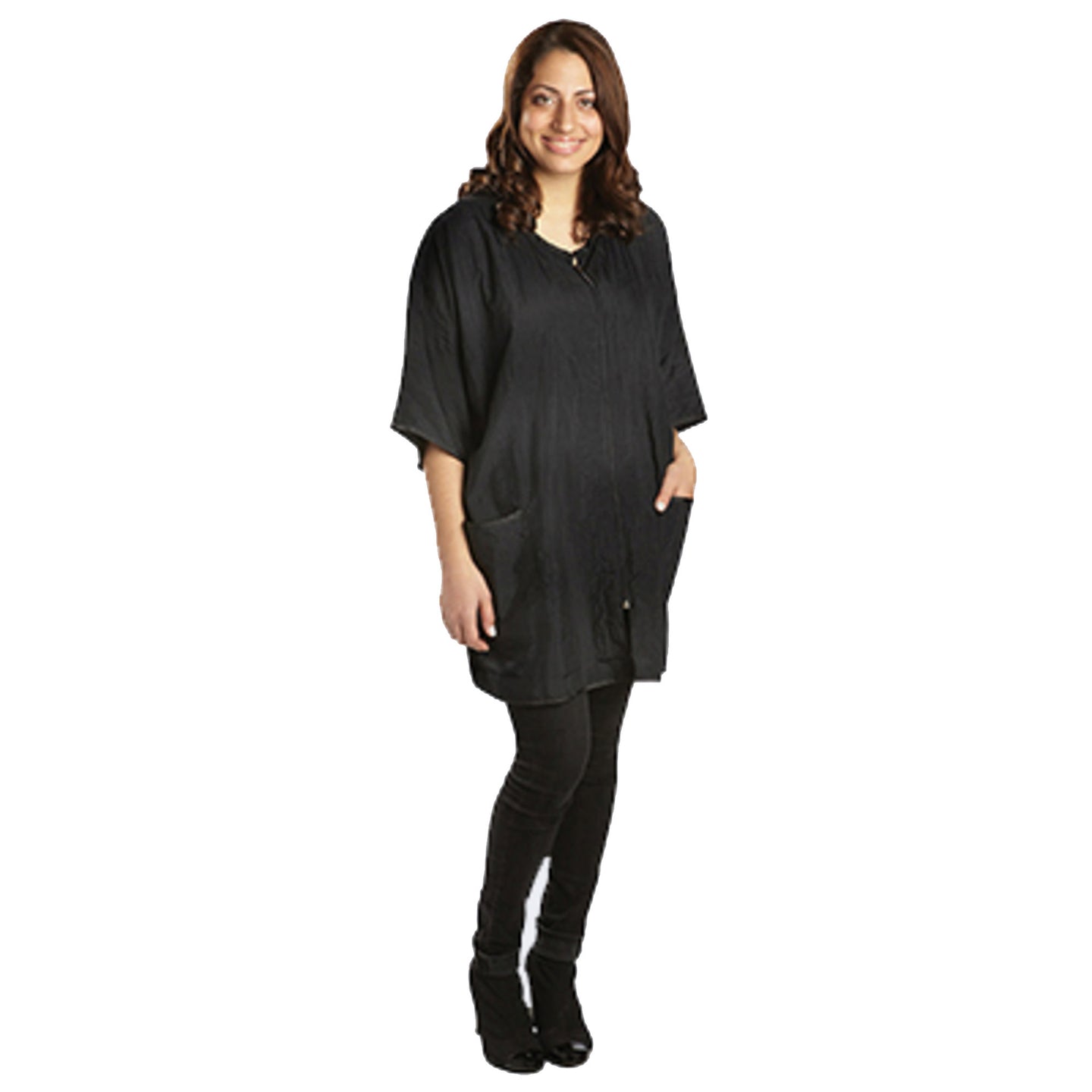 BabylissPro - Veste à taille unique avec fermeture à glissière