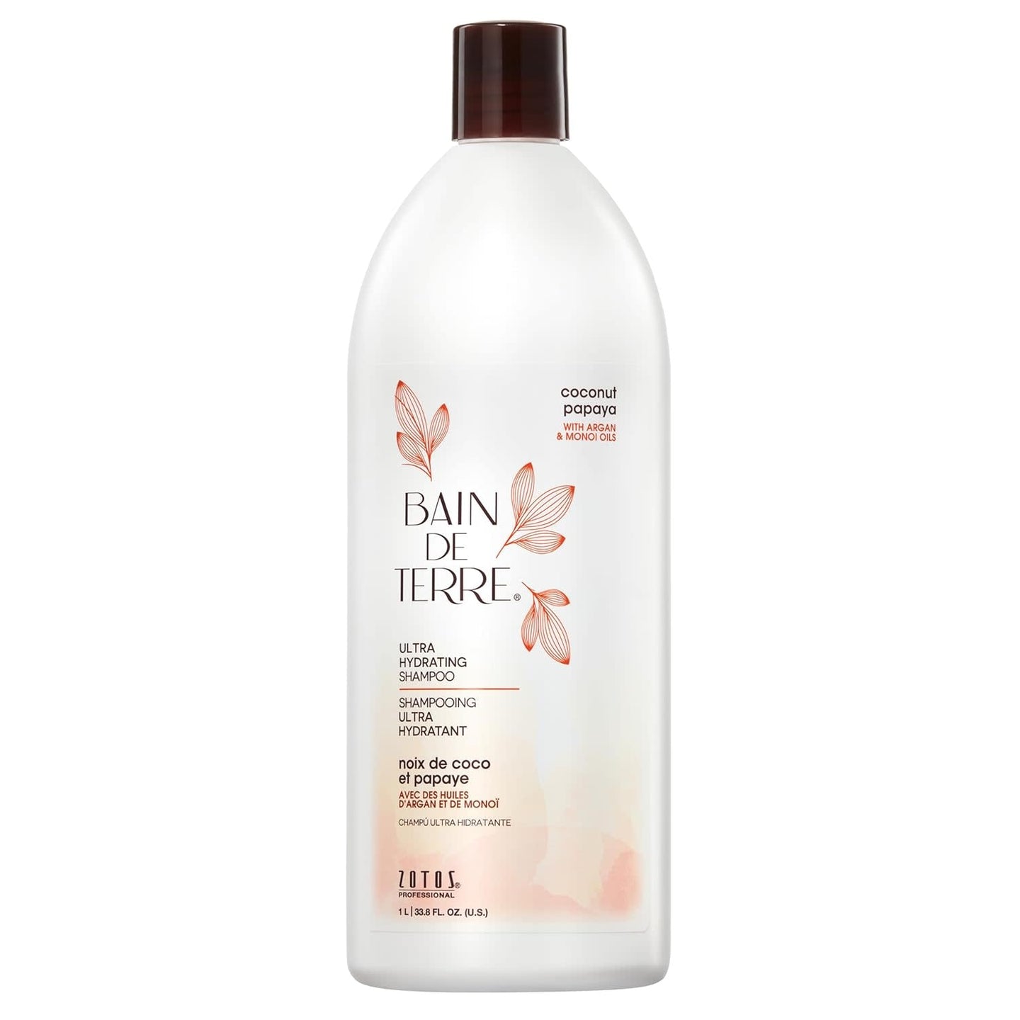 Bain De Terre - Coconut Papaya - Ultra-Moisturizing Shampoo 1L