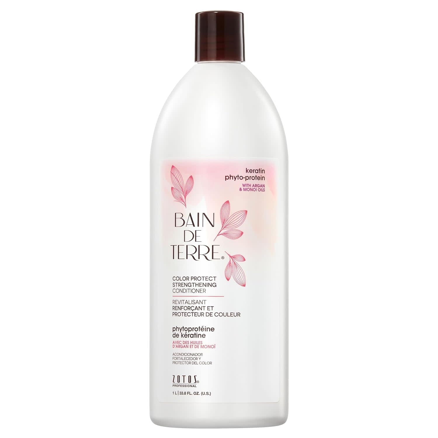 Bain de Terre - Keratin Phyto-Protein - Revitalisant renforçant 1L