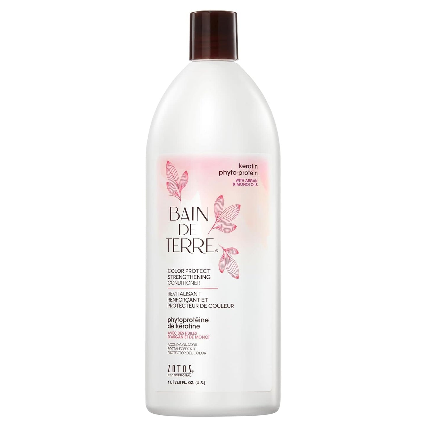 Bain de Terre - Keratin Phyto-Protein - Revitalisant renforçant 1L