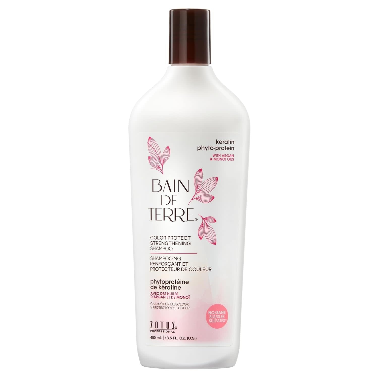 Bain De Terre - Keratin Phyto-Protein - Shampooing renforçant 400ml