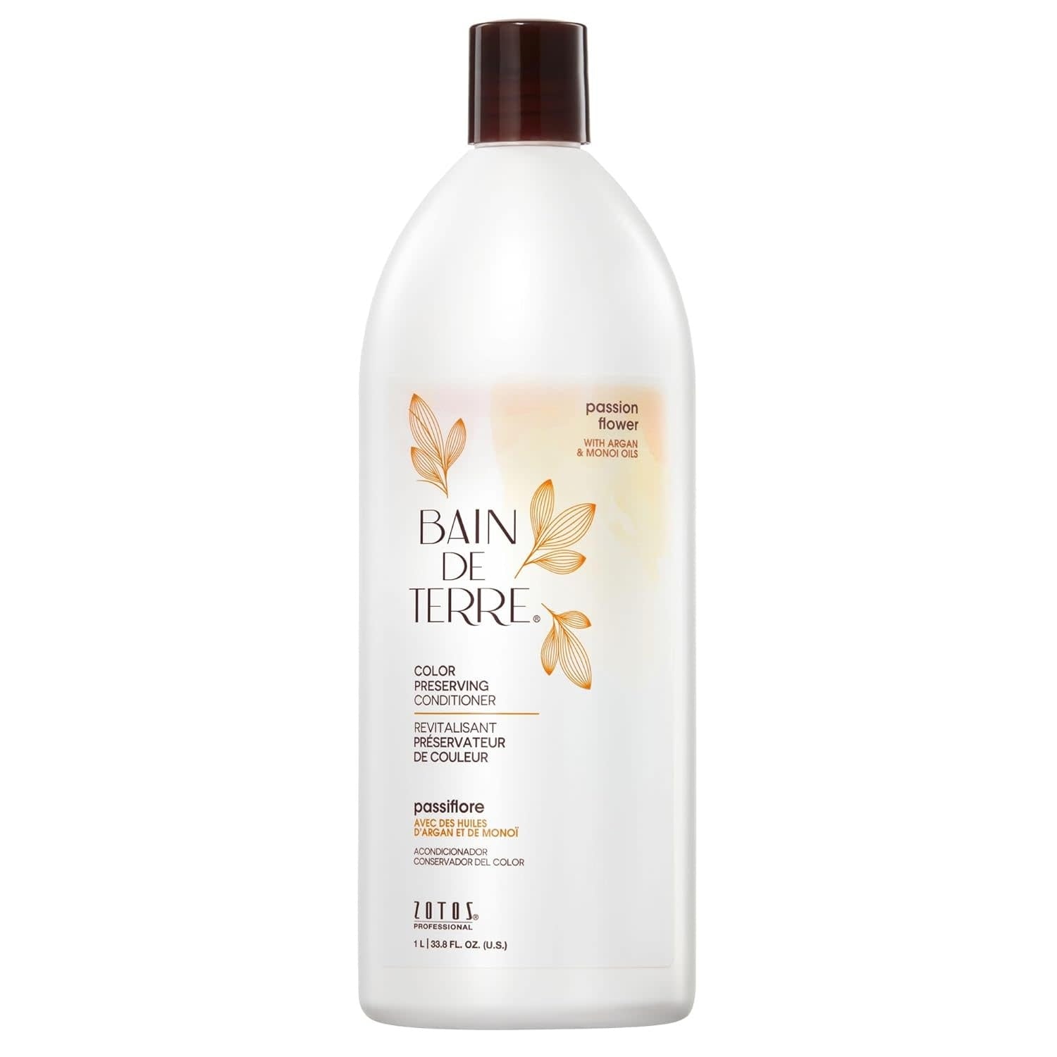 Bain De Terre - Passion Flower - Revitalisant préservateur de couleur 1L