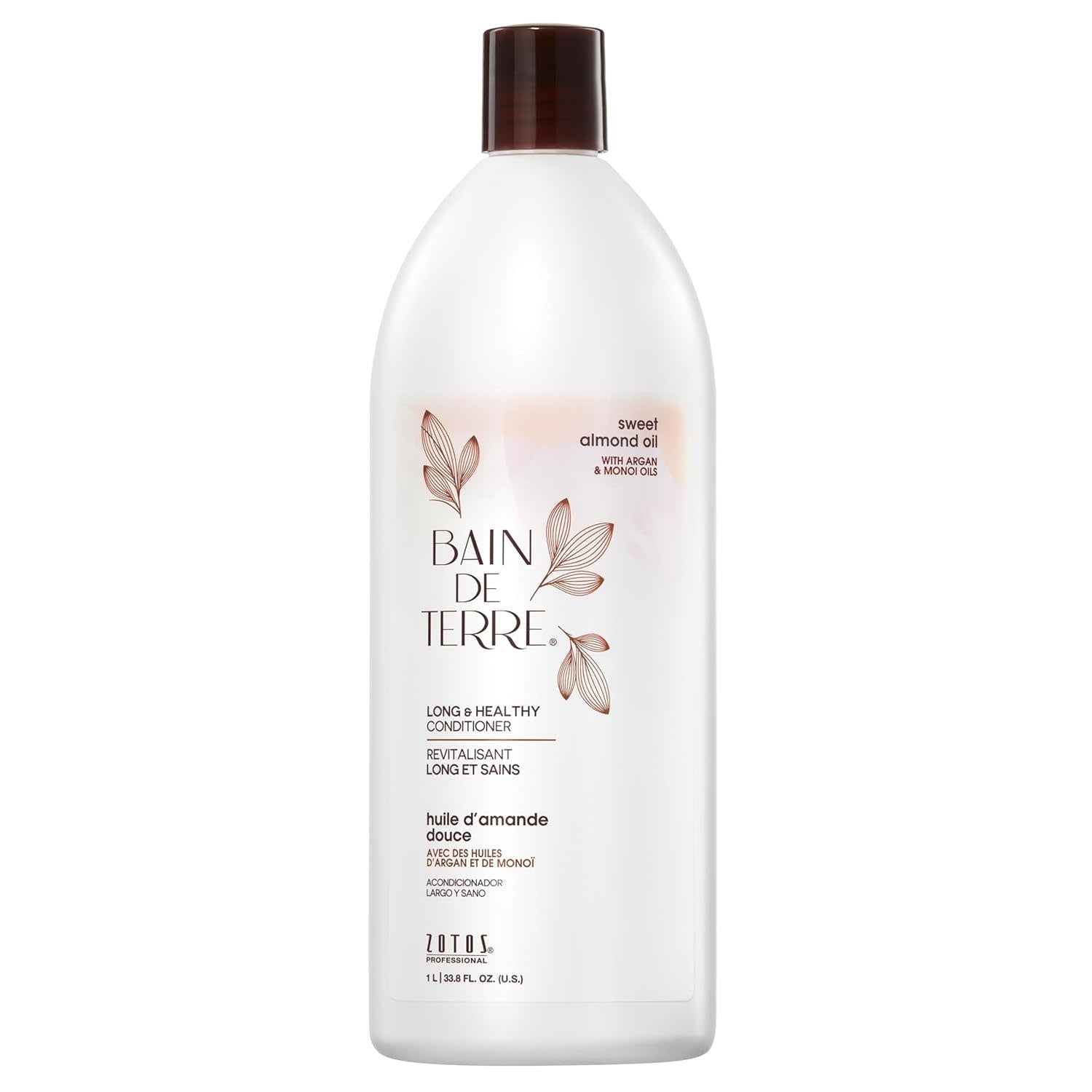 Bain De Terre - Sweet Almond Oil - Revitalisant longs & sains 1L