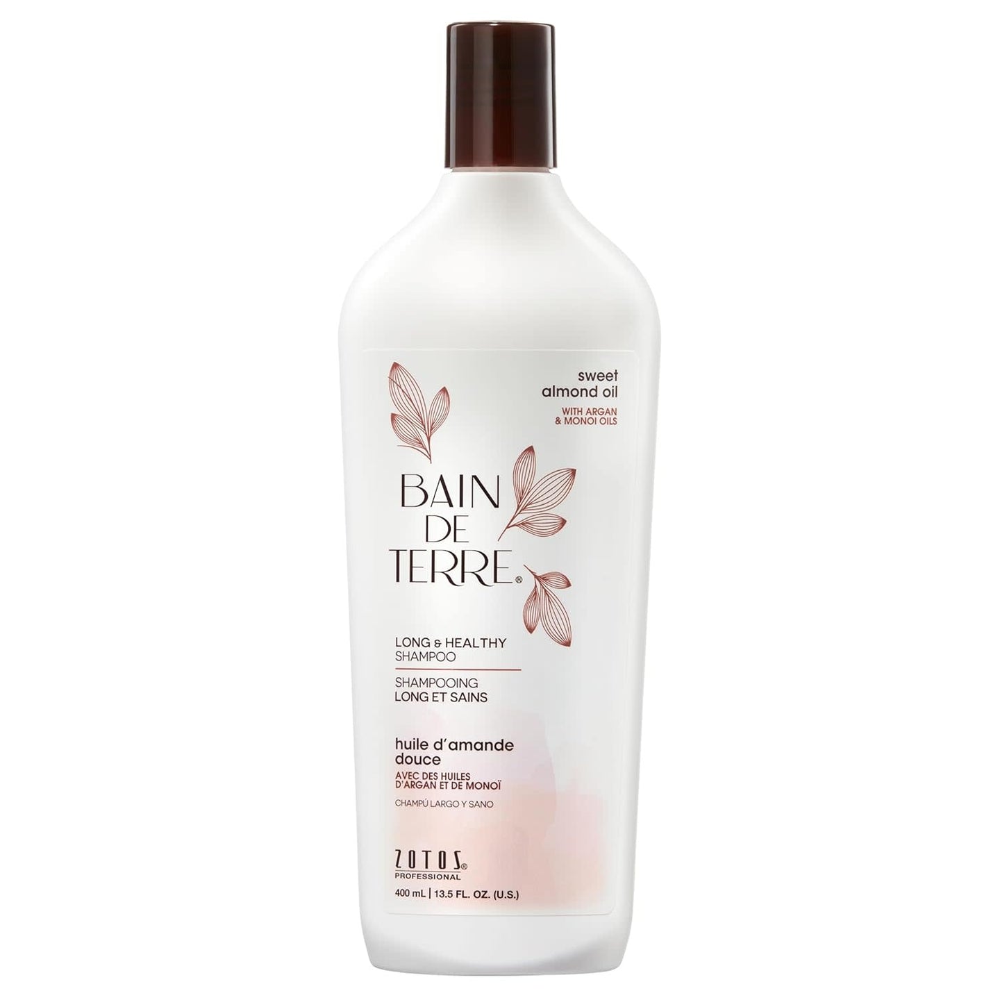 Bain De Terre - Sweet Almond Oil - Long & Healthy Hair Shampoo 400ml