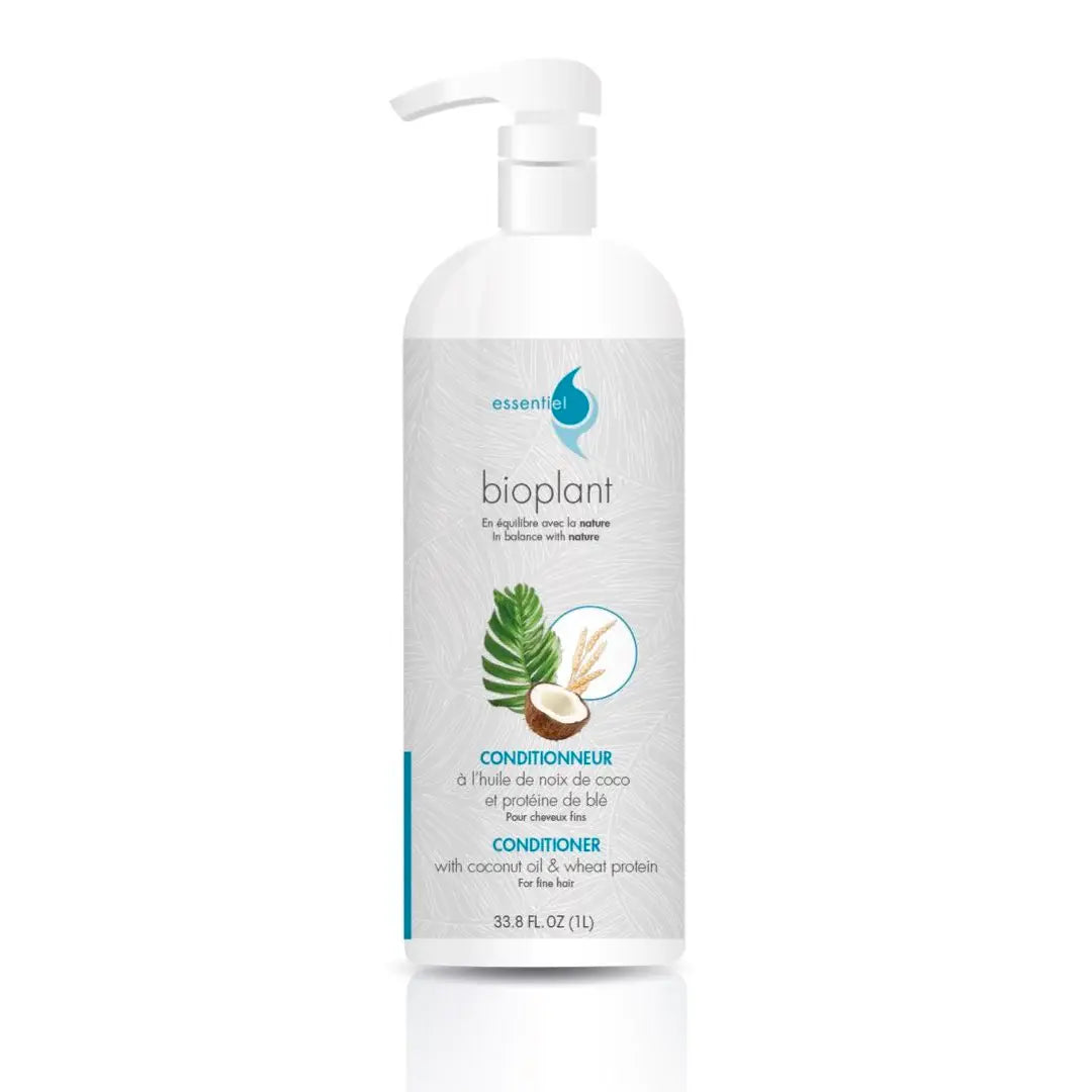 Bioplant - Essentiel - Revitalisant coco-blé pour cheveux fins 1L