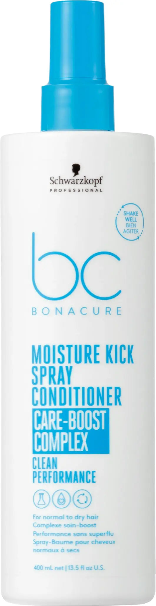 Bonacure - Moisture Kick - Revitalisant spray care boost complex 400ml