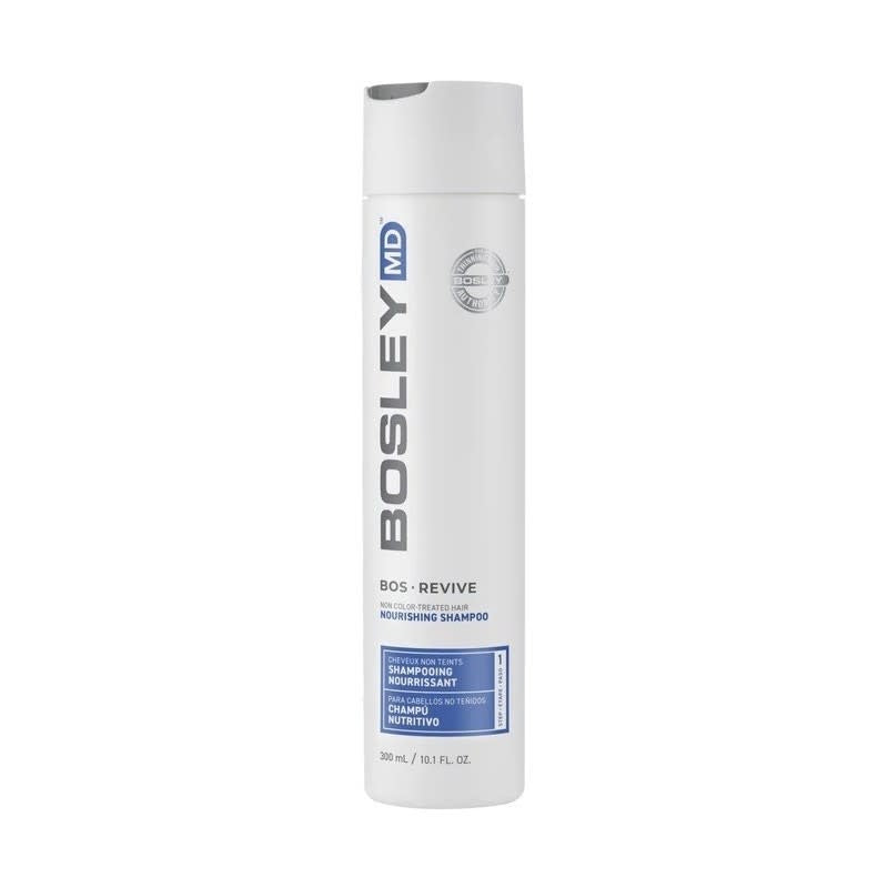 Bosley MD - Bleu - Bosrevive - Shampooing nourrissant pour cheveux clairsemés non colorés 300ml