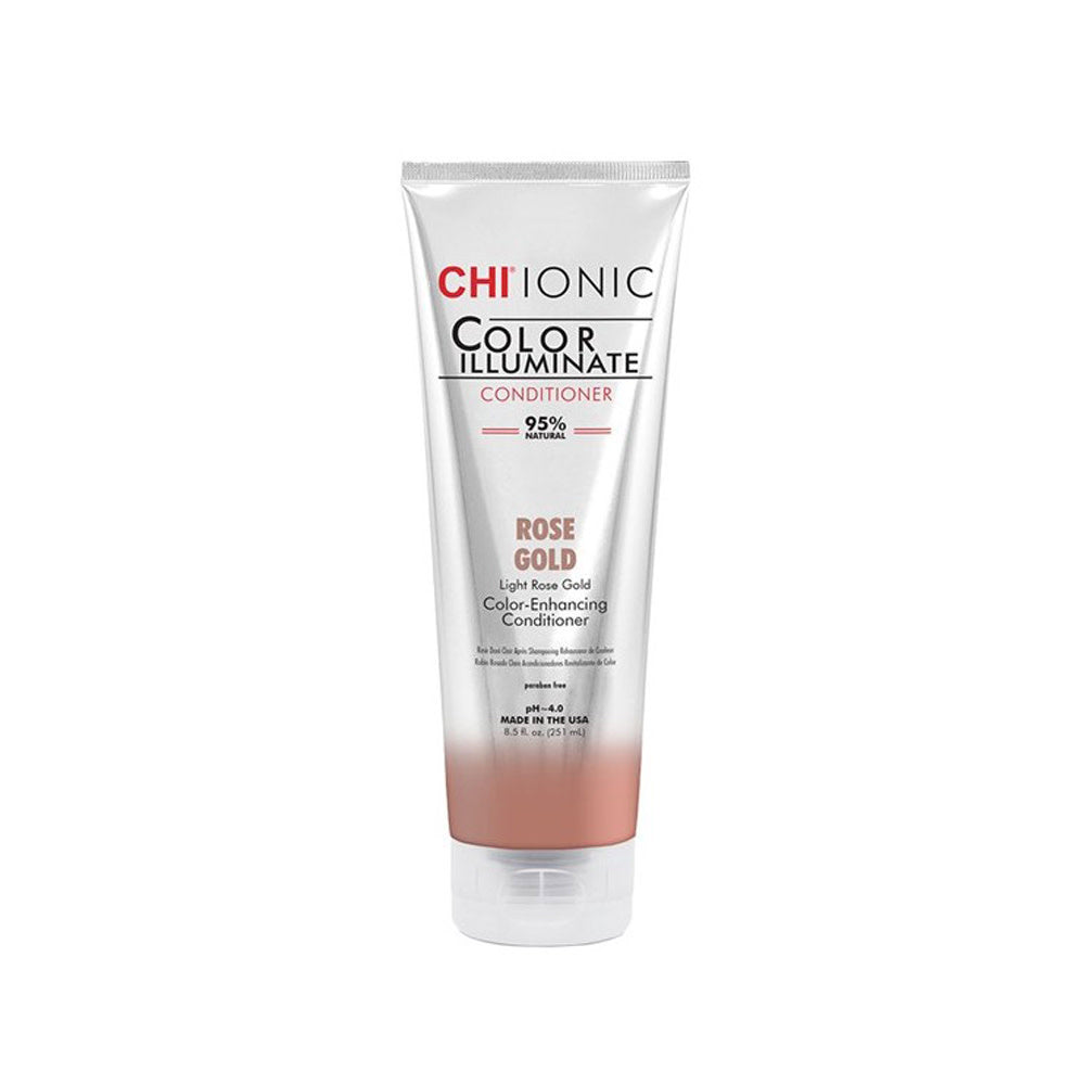 CHI Ionic - Color Illuminate - Revitalisant raviveur de couleur rose gold 251ml