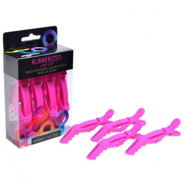 Framar - Color Me Fab - 4 Pinces Dentelées Roses