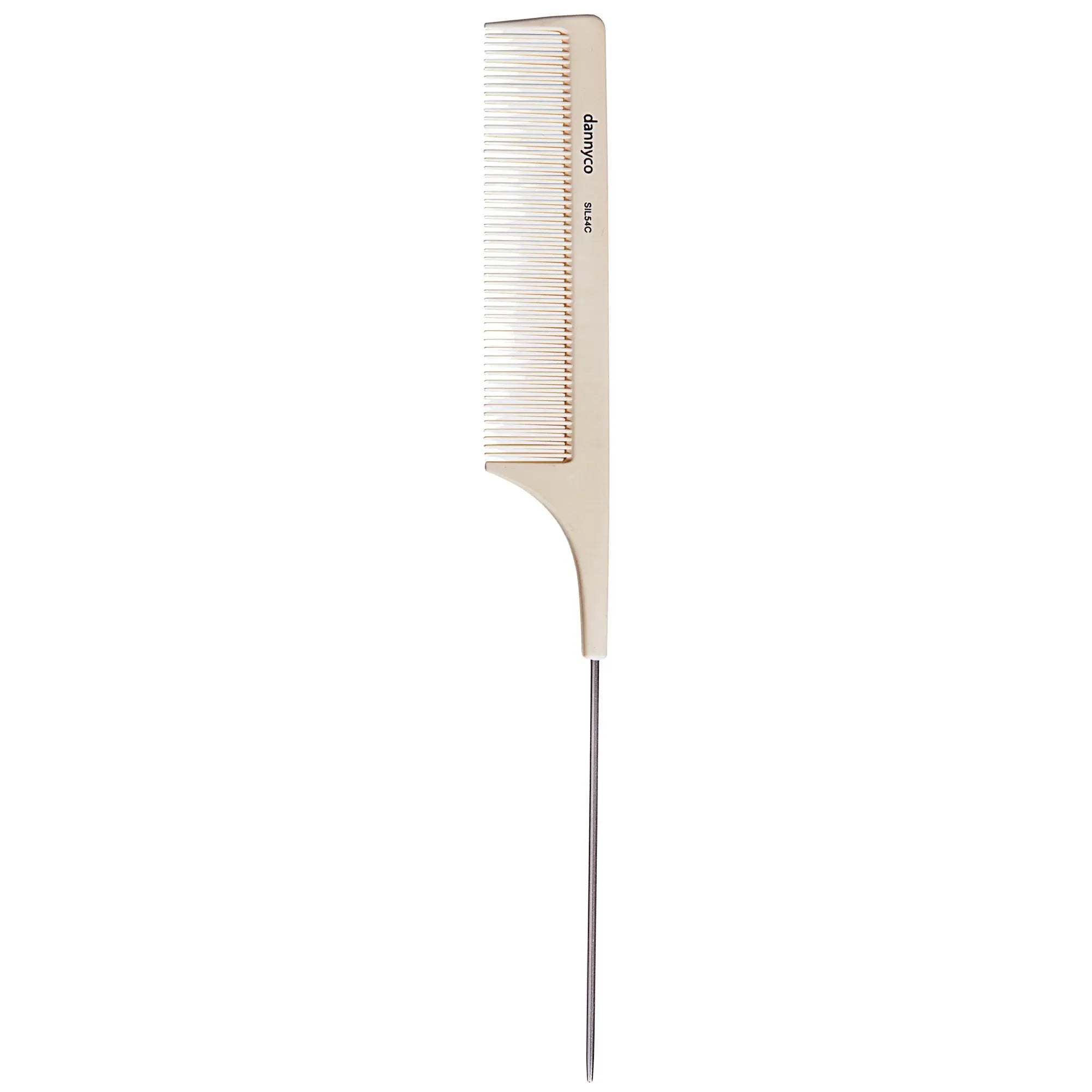 Dannyco - Silicone Fine Tooth Pin Tail Comb SIL54C