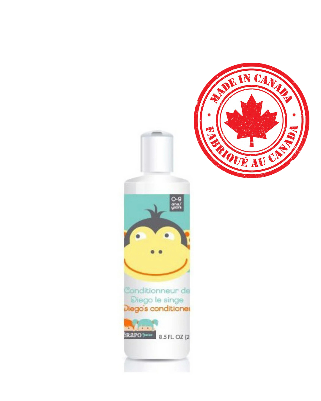 Terrapò Junior - Diego the Monkey - Revitalizing Conditioner for Children 250ml