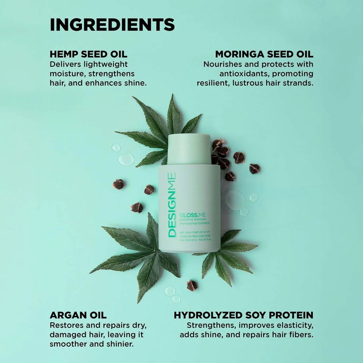 Design.Me - Gloss.Me - Shampooing Hydratant 300ml