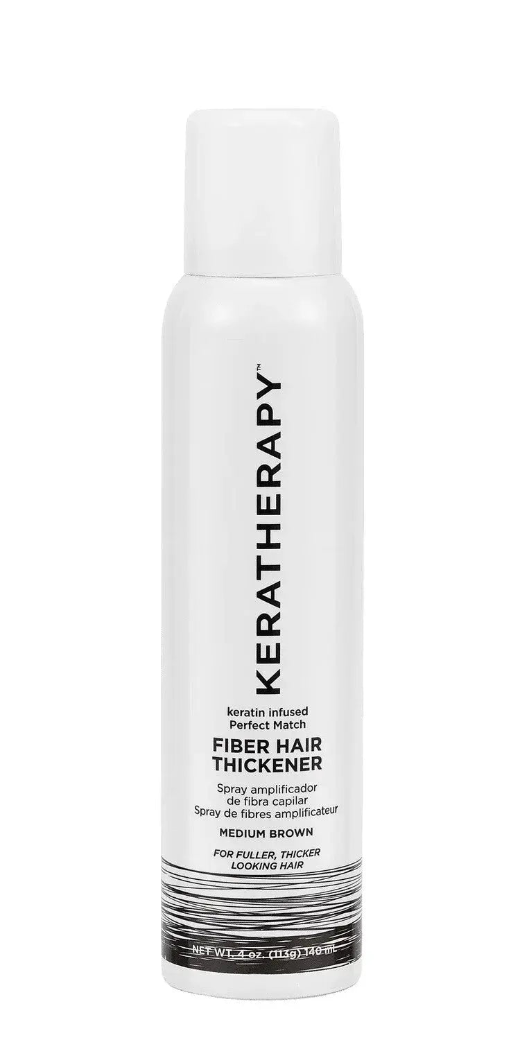 Keratherapy - Spray de fibres amplificateur 140ml - Brun moyen
