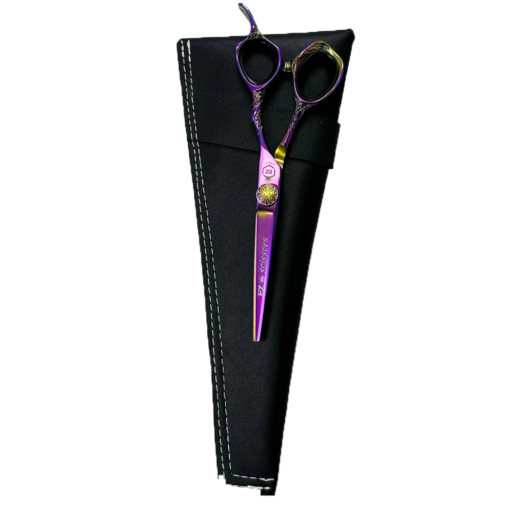 EZ - Dragon Rainbow - 5.5-inch rainbow rose gold shears