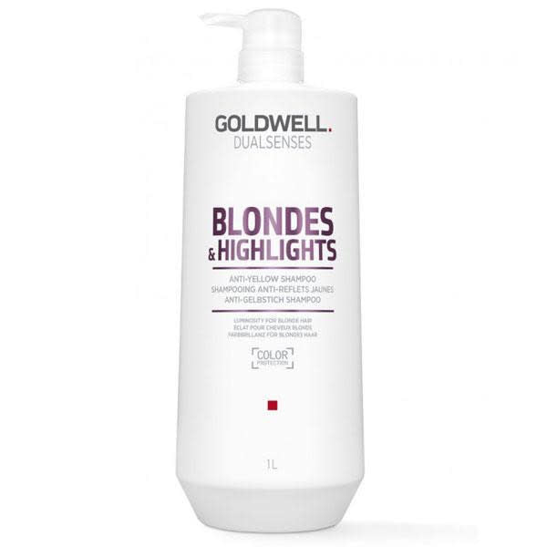 Goldwell - Dualsenses - Blondes & Highlights - Shampooing Anti-Reflets Jaunes 1L