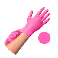 Framar - Gants roses jetables medium