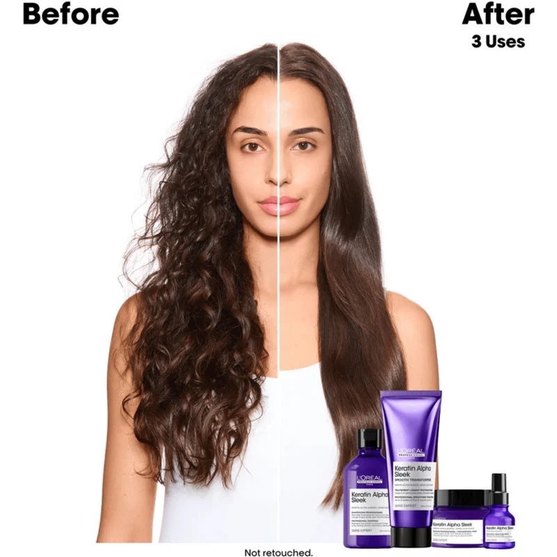 L'Oréal Professionnel - Keratin alpha sleek - Shampooing 1500ml