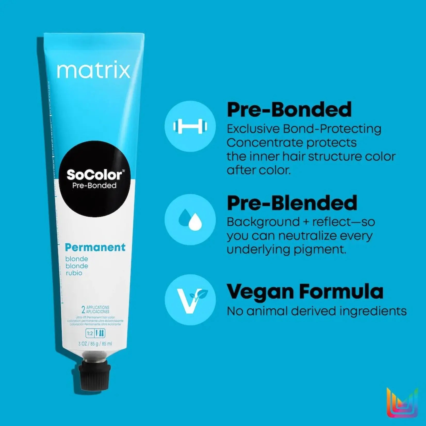 Matrix - Blonde - Permanent hair color 85ml