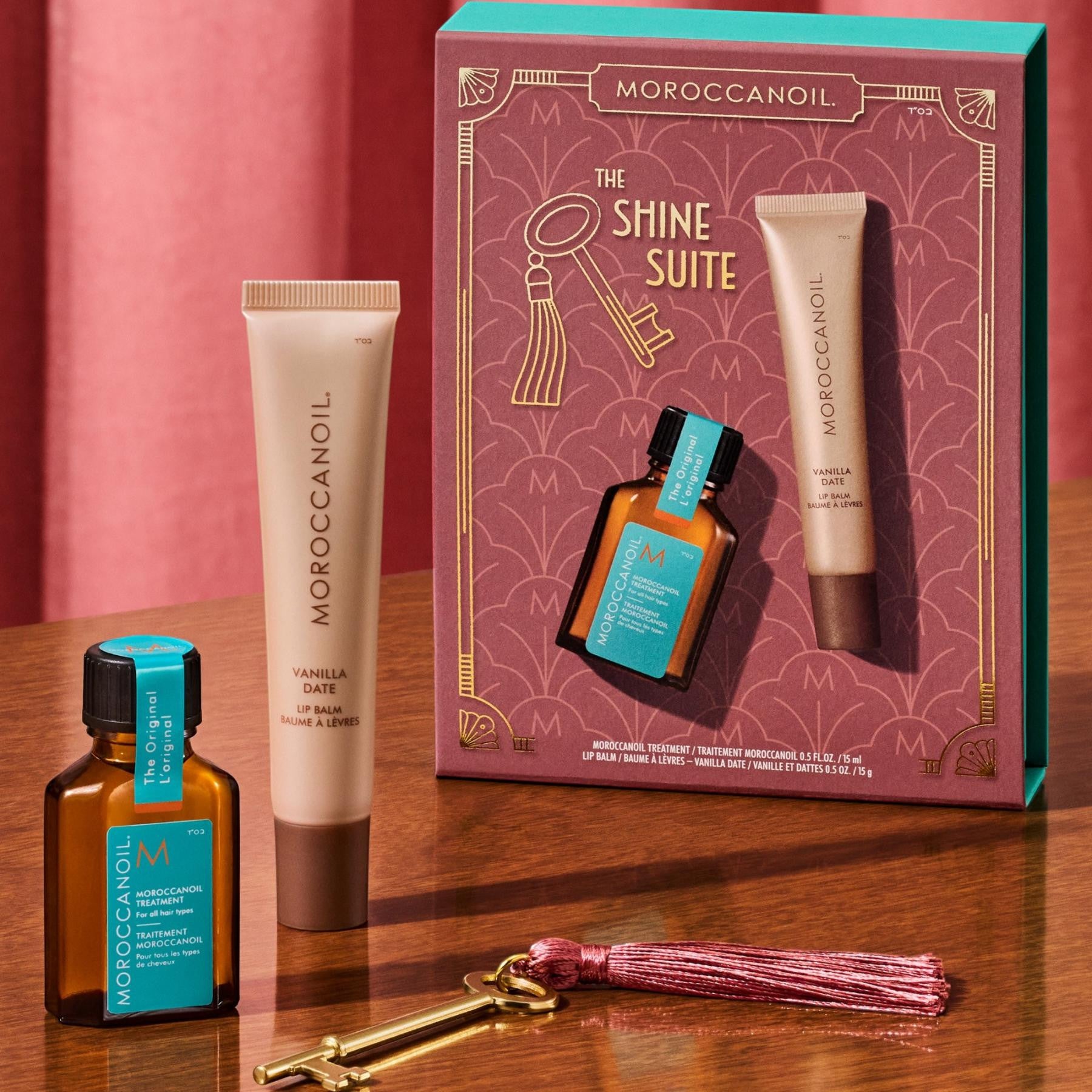 Moroccanoil - Shine Suite - Duo baume à lèvre - Vanilla