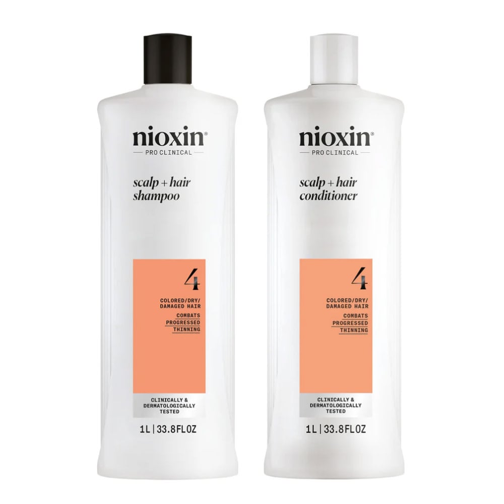 Nioxin - System 4 - Liter size shampoo and conditioner duo