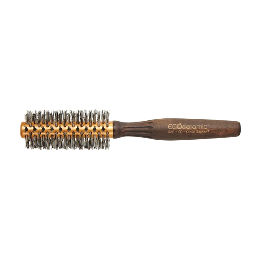 Olivia Garden - Ecoceramic Brush - Soft Bristles (1-3/4'')